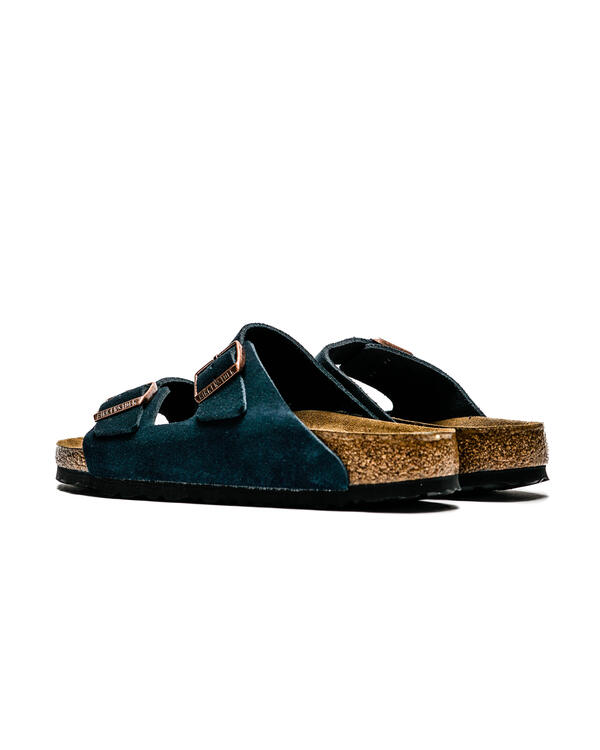 Birkenstock arizona discount soft footbed navy